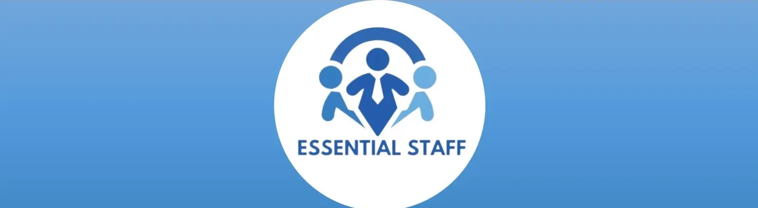 Business logo. Essential staff.